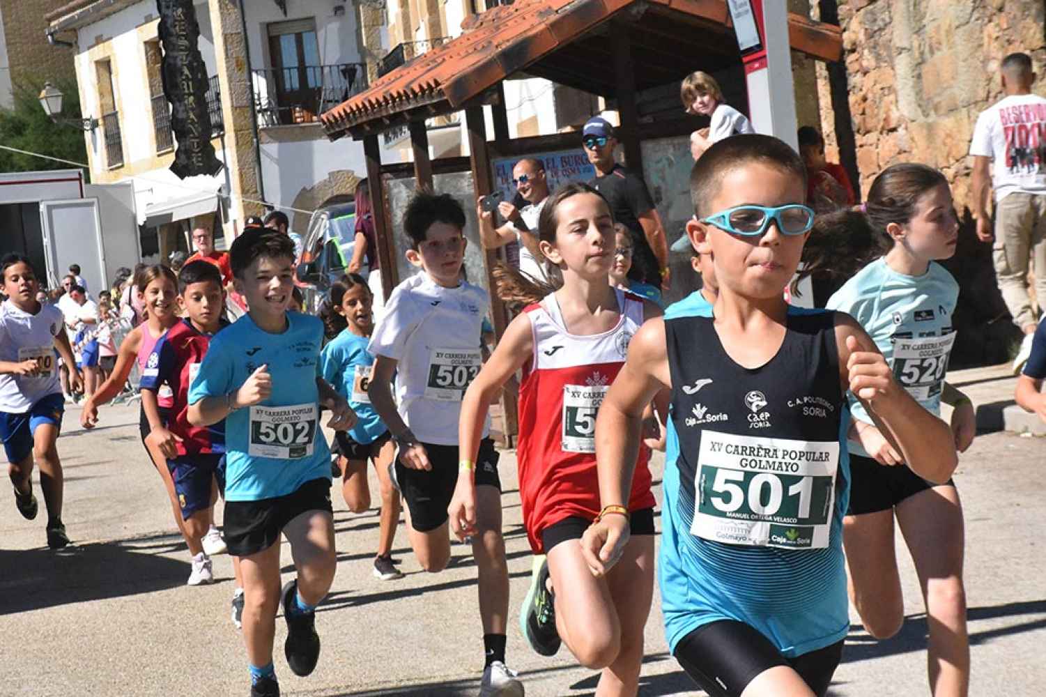 XV Carrera popular de Golmayo: participación en categorías inferiores