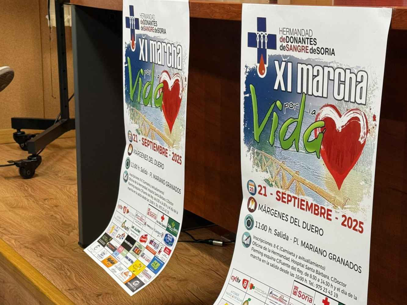 La Hermandad de Donantes de Soria anima a participar en la marcha por la Vida