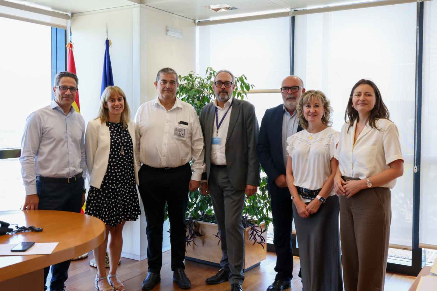 Reunión en Madrid para valorar repercusión económica de CPD de Seguridad Social en Soria