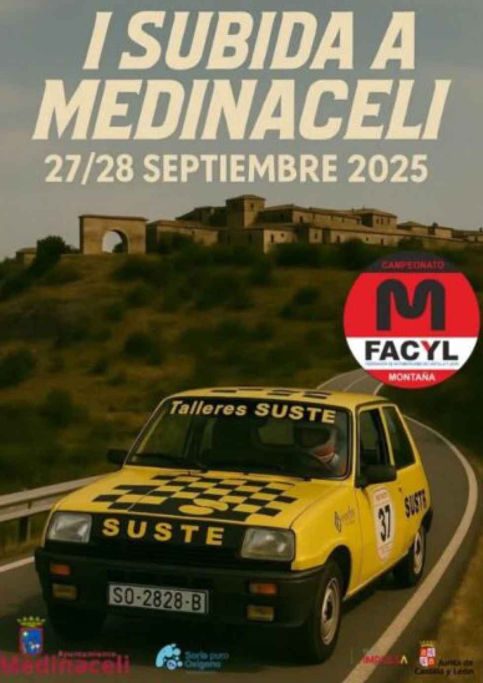 La primera edición de la Subida a Medinaceli se disputa el 27 y 28 de septiembre
