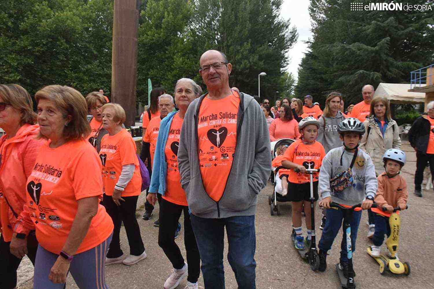 Almazán volverá a marchar contra el cáncer infantil en octubre