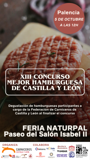  Carnicería Hernández Martínez opta de nuevo al título de Mejor Hamburguesa de Castilla y León