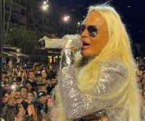 Leticia Sabater ofrece concierto en inicio de fiestas de Borobia