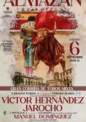 Tarde de toros, con corrida mixta, en las fiestas patronales de Almazán
