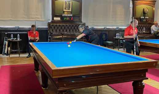 Carlos Cortés alcanza los cuartos en Open Nacional de Tres Bandas de Bilbao