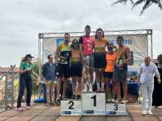 David Pérez, de Triatlón Soriano, se impone también en el Triatlón de Villamuriel