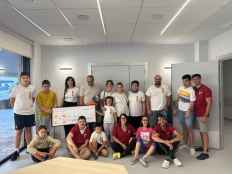 La Asociación Pico Frentes de Fuentetoba dona 2.600 euros a ASPACE Soria