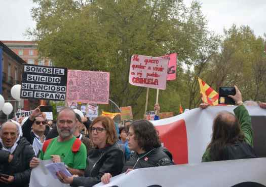 Manifestación en Madrid bajo el lema “Salvemos el mundo rural agredido”