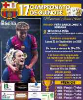 La Peña Barcelonista Soriana reparte 1.300 euros en premios en su campeonato de guiñote