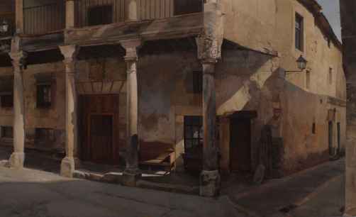 Vicente Barrera inaugura exposición "Paisajes" en El Burgo de Osma