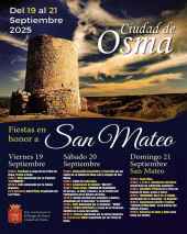 Ciudad de Osma se cita con sus fiestas de San Mateo