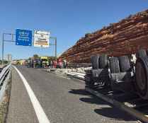 Dos heridos en accidente de tráfico en A-2, en Arcos de Jalón