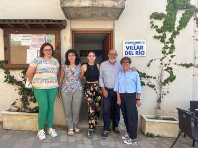 Latorre comprueba, en Villar del Río, "excelencia" de programa Campus Rural 