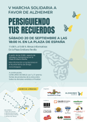 Programa de actividades para celebrar en Soria el Día Internacional del Alzheimer