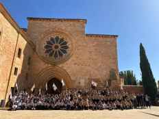 Más de 300 guías y scouts de Europa peregrinarán al monasterio de Santa María de Huerta