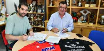 C. D. Numancia y Golmayo Camaretas firman convenio de colaboración