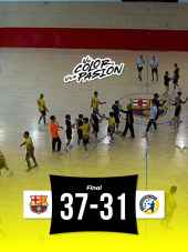 Balonmano Soria pierde en su visita al filial del Barça (37-31)