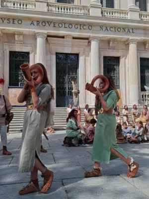 Tierraquemada explica en Madrid el mundo de los numantinos Tierraquemada explica en Madrid el mundo de los numantinos