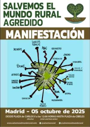 Soria ¡Ya! se manifestará en Madrid para defender el medio rural agredido