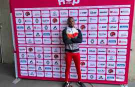 David José Pineda, campeón del mundo paralímpico en Nueva Delhi