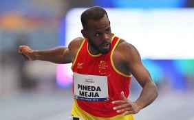 David José Pineda, campeón del mundo paralímpico en Nueva Delhi