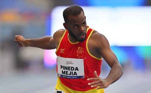 David José Pineda, campeón del mundo paralímpico en Nueva Delhi David José Pineda, campeón del mundo paralímpico en Nueva Delhi
