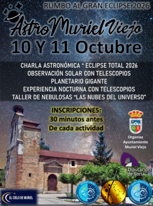 Astro Muriel Viejo prepara para el gran eclipse de 2026 Astro Muriel Viejo prepara para el gran eclipse de 2026