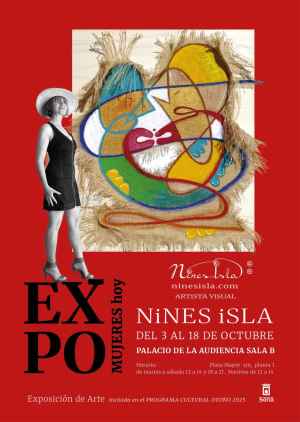 La artista visual Nines Isla abre exposición "Mujeres hoy" en Soria