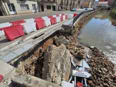 El puente medieval de San Esteban de Gormaz sigue dando problemas