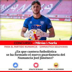 Gana dos entradas para ver el Numancia - Gimnástica Segoviana