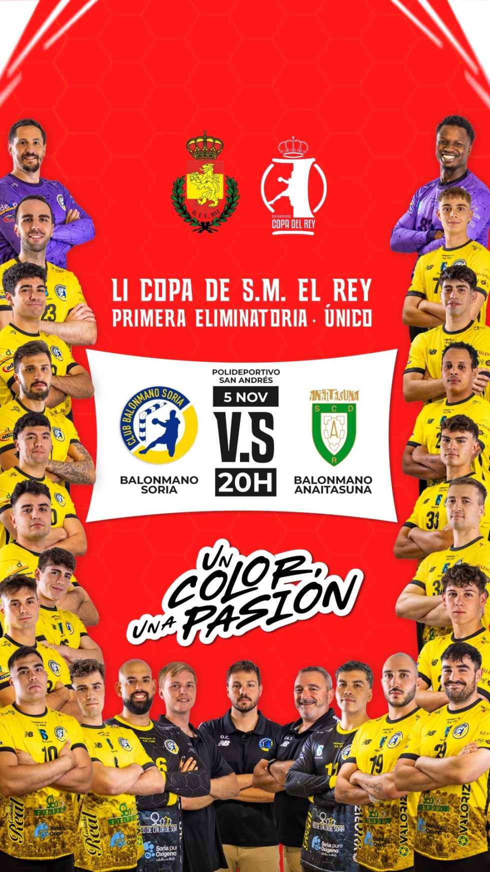 Doble reto en el Sán Andrés para el Balonmano Soria