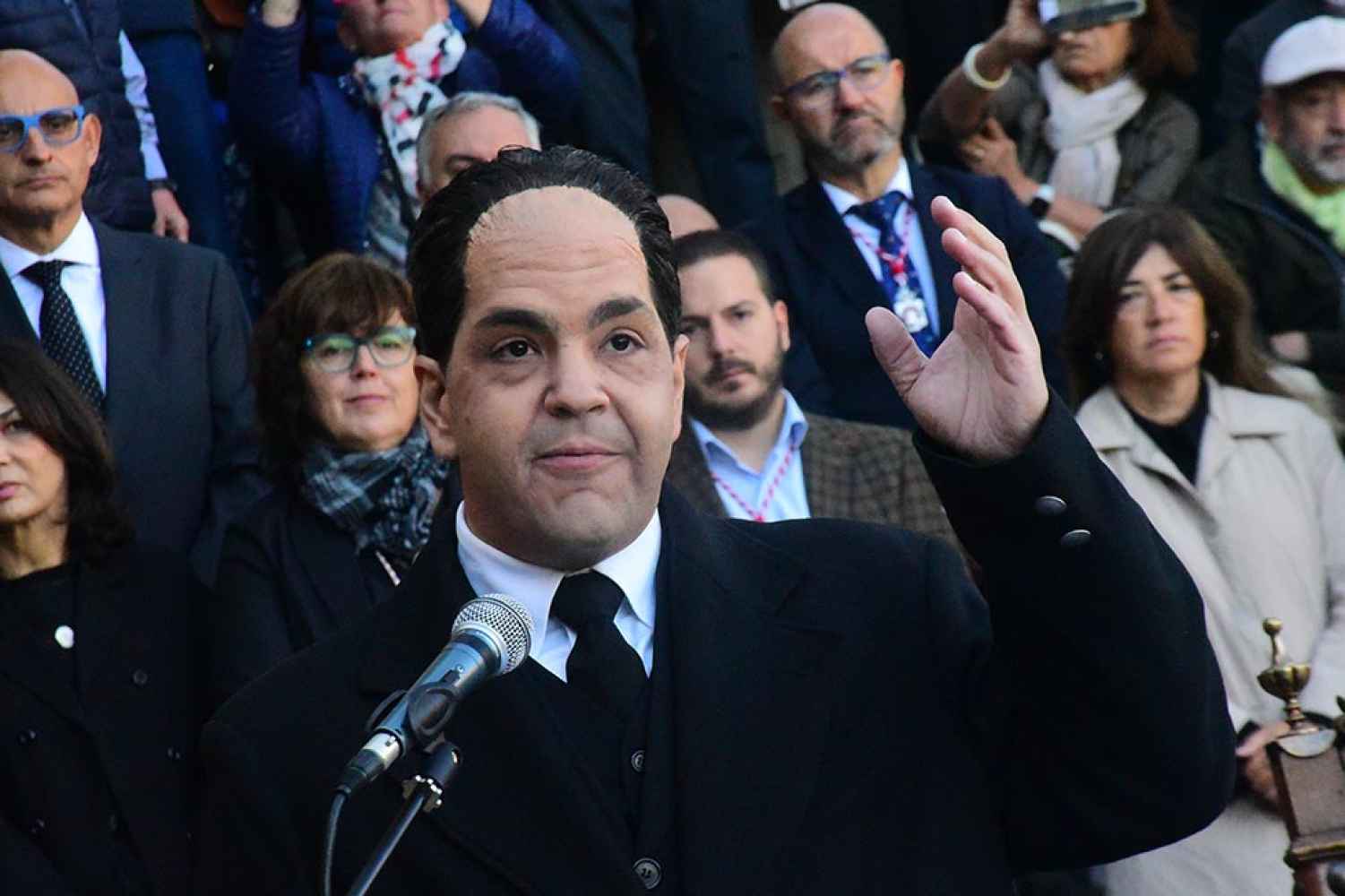 Soria recrea homenaje a su hijo adoptivo Antonio Machado 