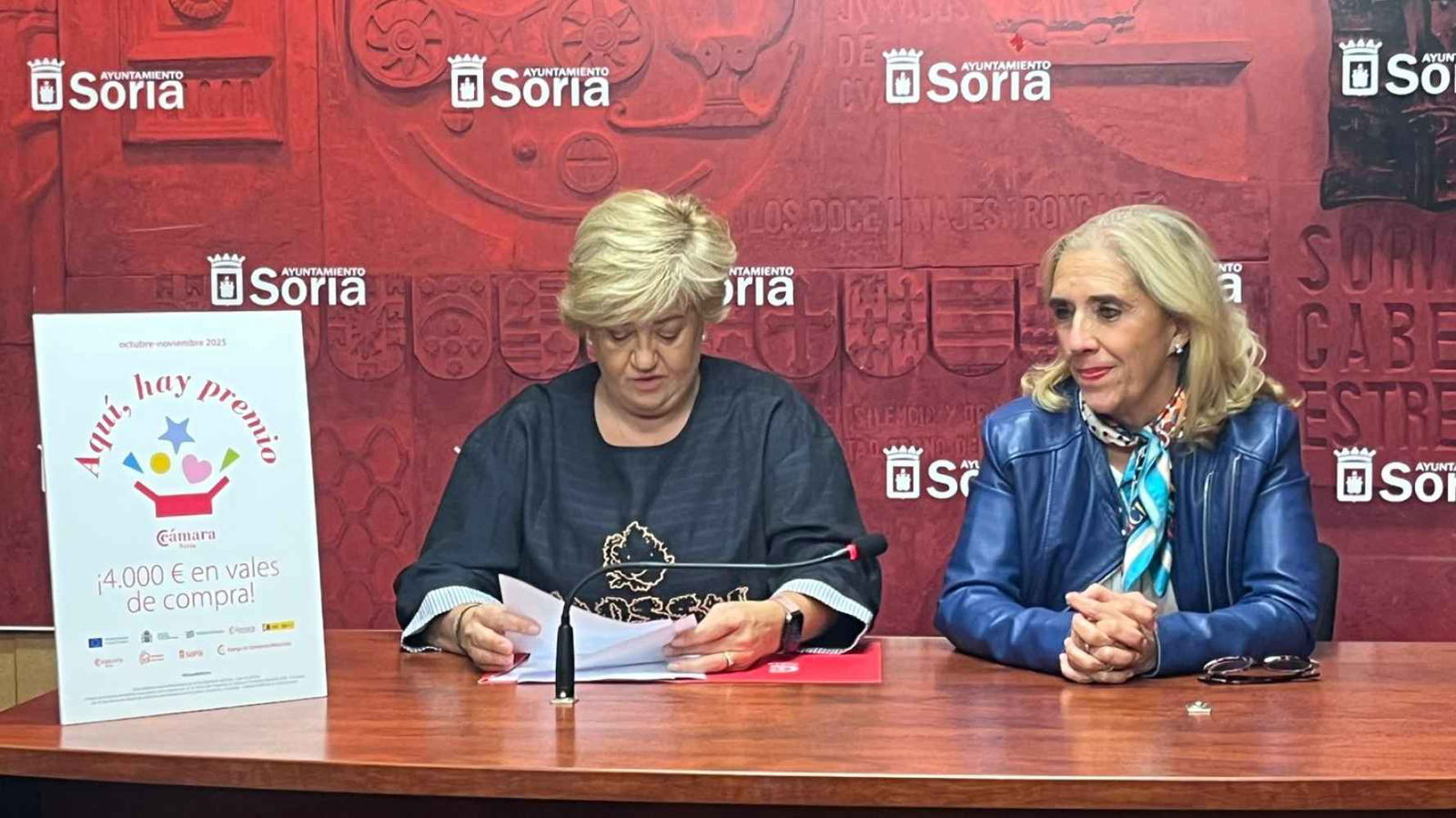 127 comercios participan en nueva campaña promocional "Aquí hay Premio", en Soria 127 comercios participan en nueva campaña promocional "Aquí hay Premio", en Soria