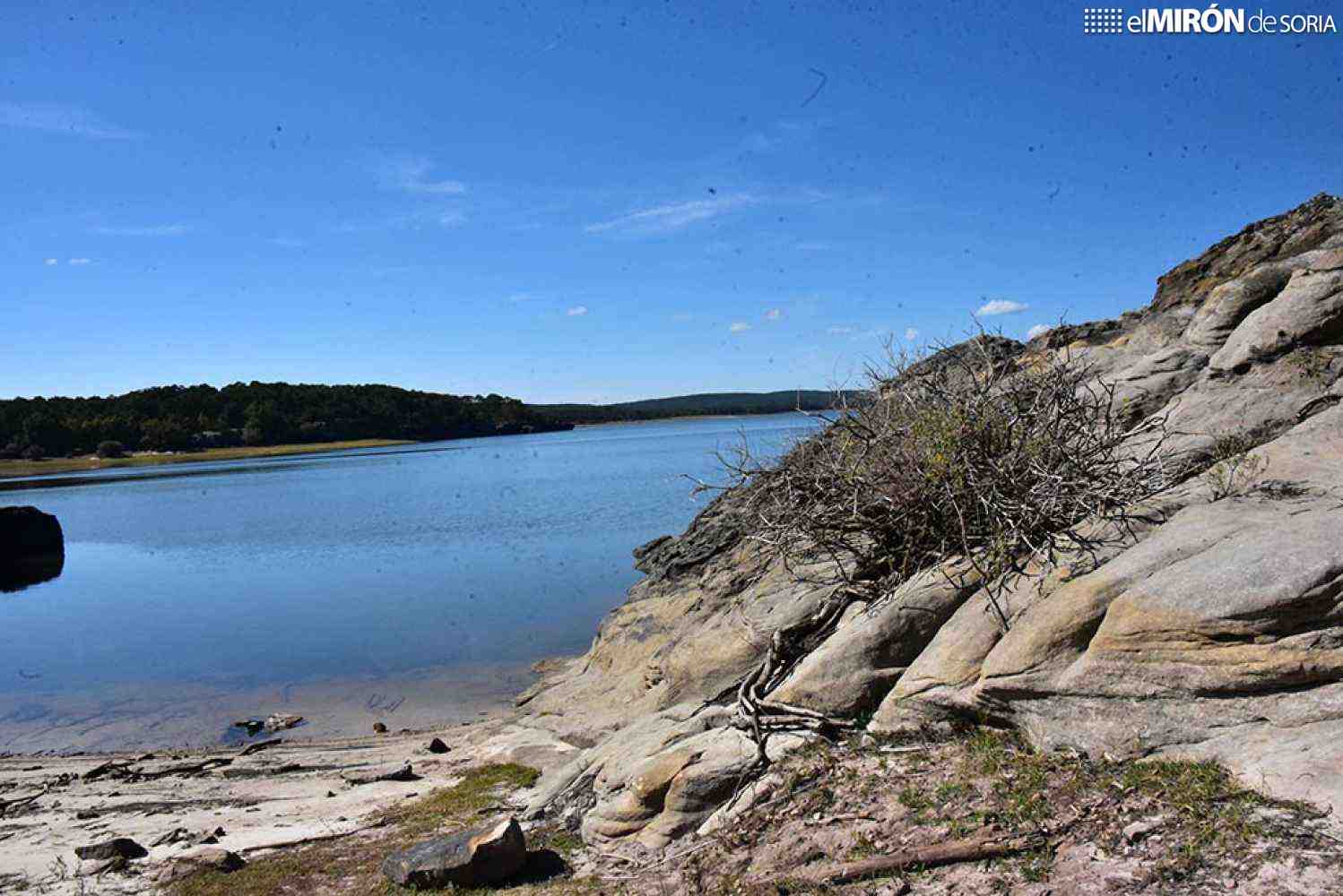 El embalse de la Cuerda del Pozo, al 76 por ciento de su capacidad