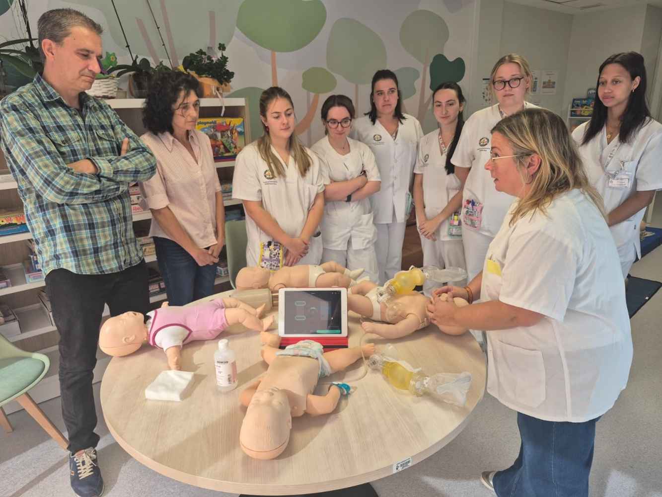 El hospital Santa Bárbara de Soria conmemora Día Mundial de la Parada Cardíaca