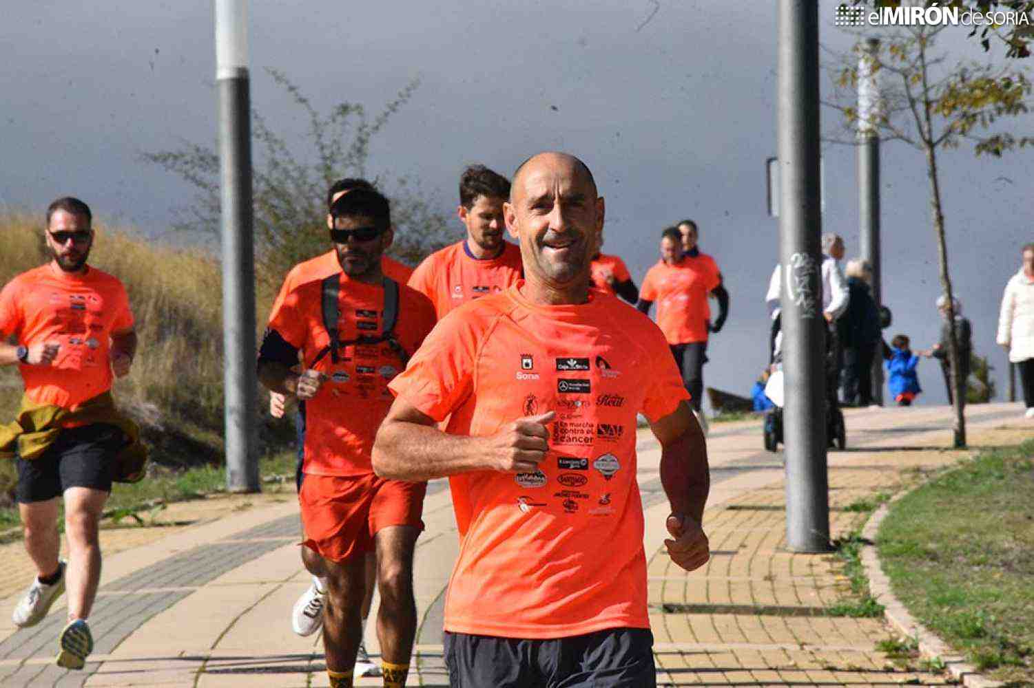 El Camino por Soria contra el Cáncer quiere llenar de nuevo las calles de Soria