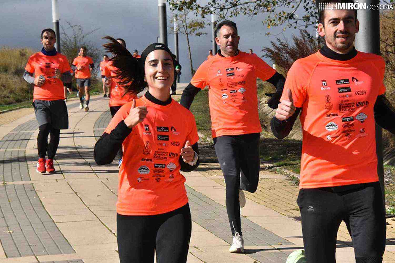 El Camino por Soria contra el Cáncer quiere llenar de nuevo las calles de Soria