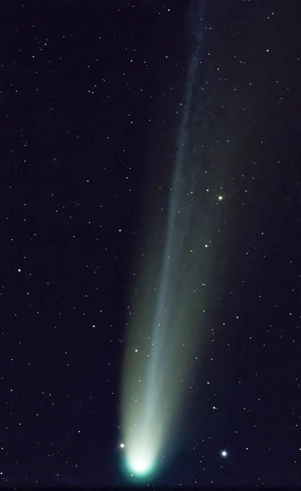El candidato a mejor cometa de 2025, captado desde Soria