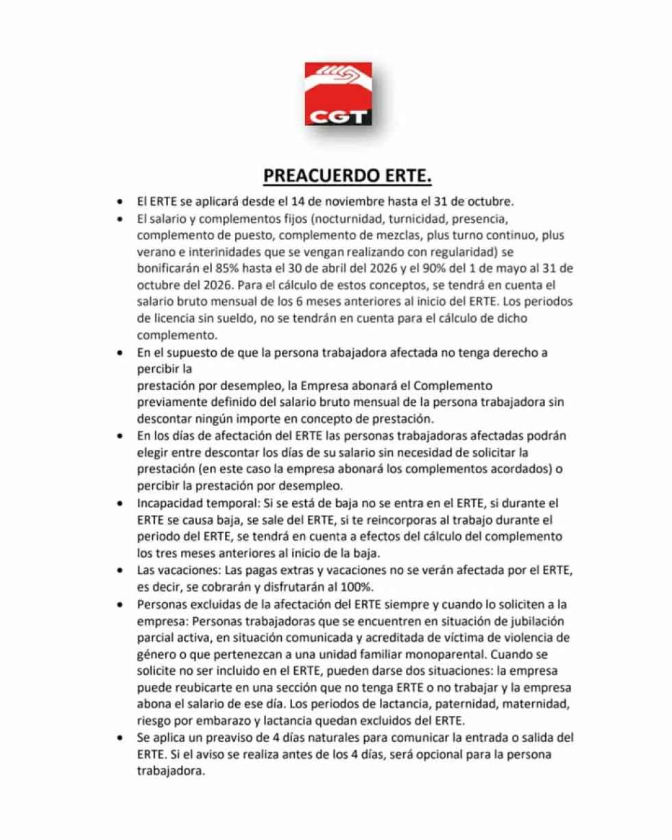 Respaldo mayoritario de trabajadores de ZF en Ólvega a firma de ERTE