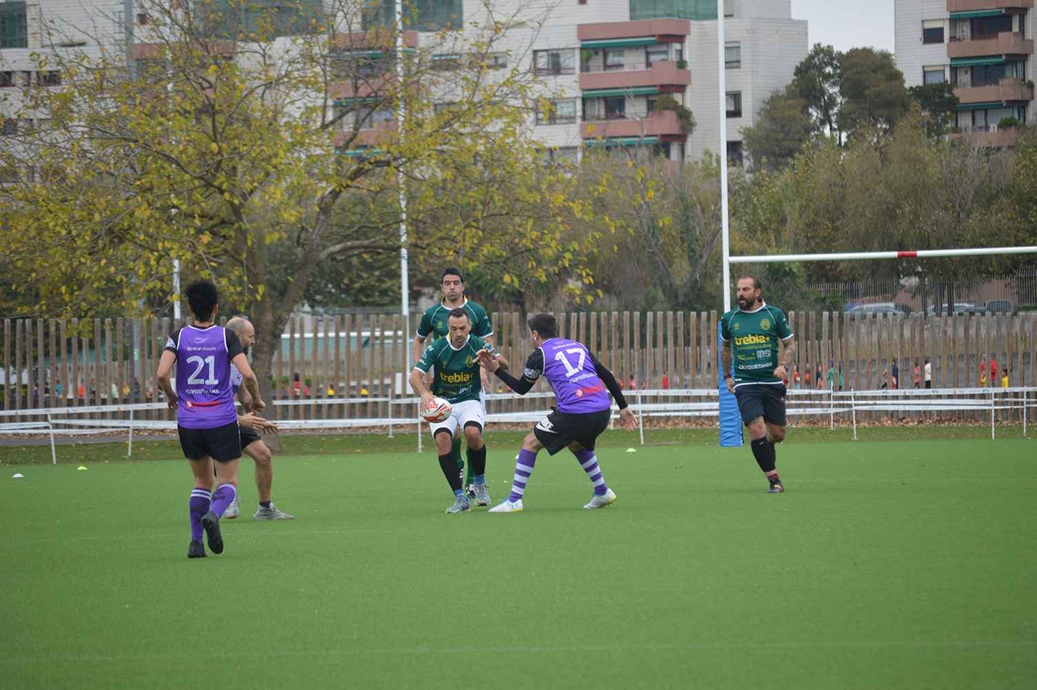 El Ingenieros Touch Rugby sigue creciendo en Getxo en las Six Darts Series