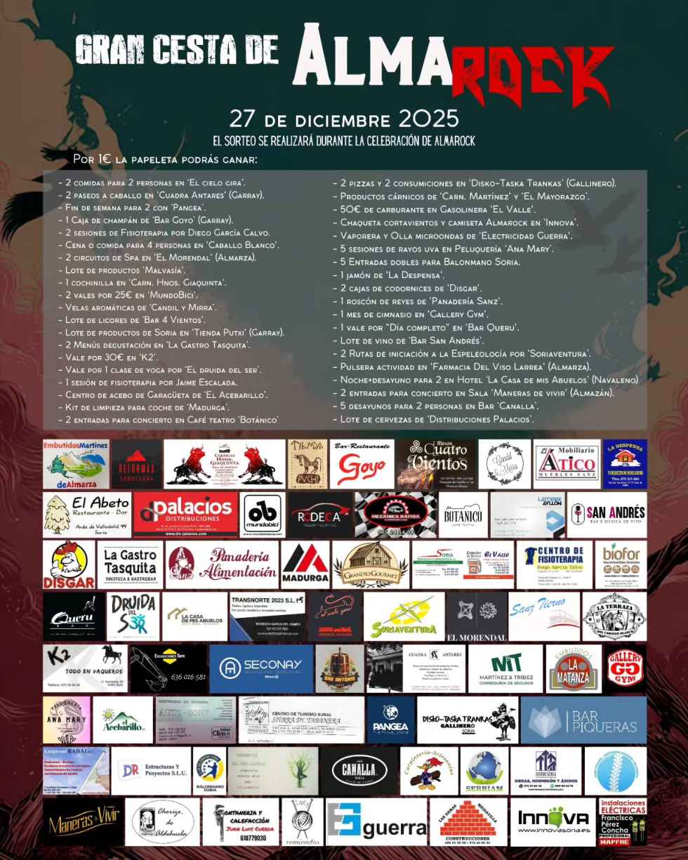 La cesta navideña de Almarock ya está en marcha