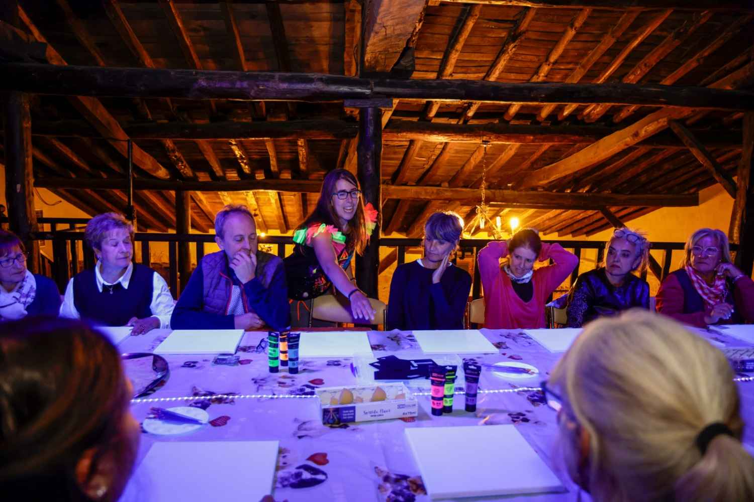 “Arte & Red” reúne a una veintena de mujeres emprendedoras en Langa de Duero