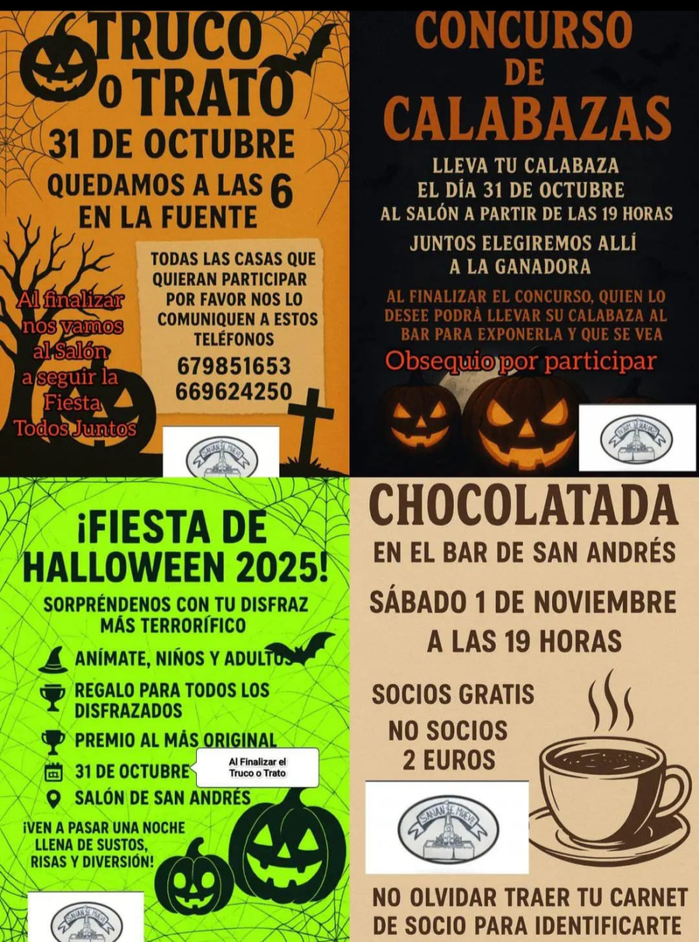 Almarza ofrece vivir un Halloween "inolvidable"