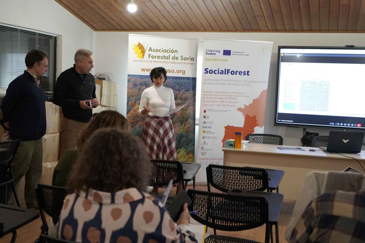 ASFOSO acoge tercera reunión de socios del proyecto europeo SocialForest