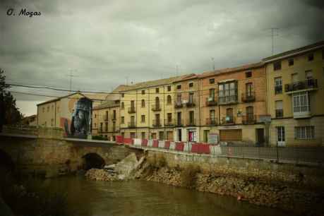 Nuevo desprendimiento en entorno del puente medieval de San Esteban de Gormaz