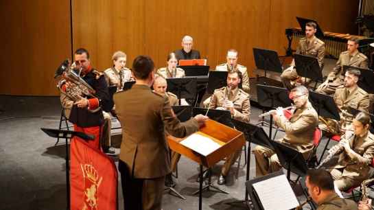 Concierto gratuito en Soria de la Unidad de Música de la División San Marcial de Burgos