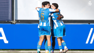 El filial del Depor, único equipo de Segunda RFEF que ha ganado todo