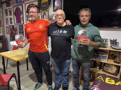 Ganadores de XVII Campeonato de Guiñote de Peña Barcelonista Soriana
