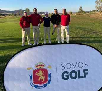 José Luis Pascual, tercero con España en el Match Internacional Cuadrangular de Golf Adaptado