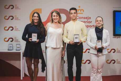 Héctor Díez, reconocido por CSD con mención honorífica como deportista universitario